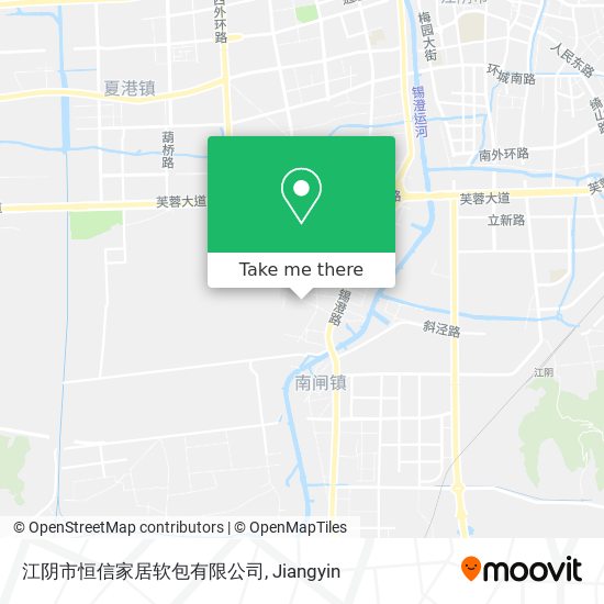 江阴市恒信家居软包有限公司 map