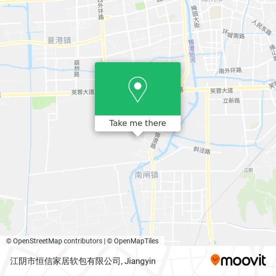 江阴市恒信家居软包有限公司 map