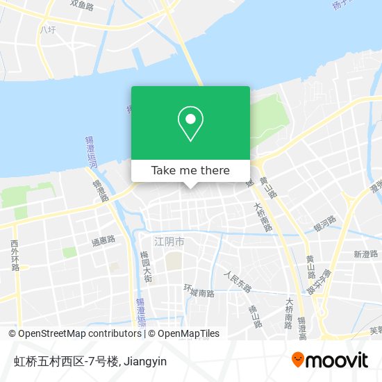 虹桥五村西区-7号楼 map