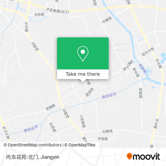 尚东花苑-北门 map