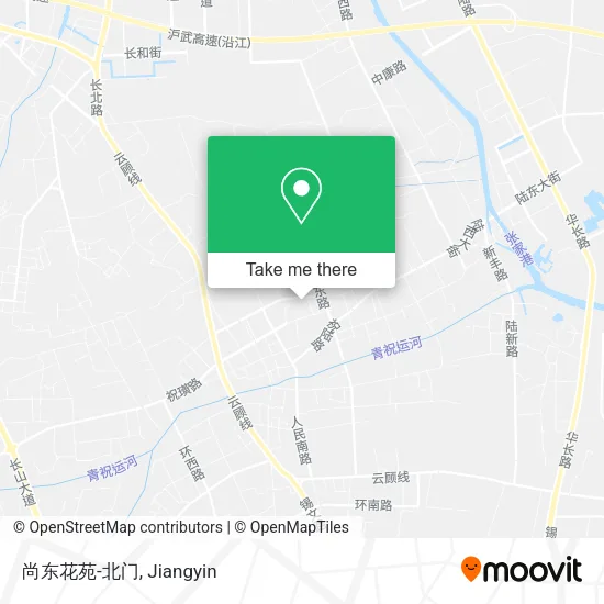 尚东花苑-北门 map