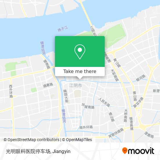 光明眼科医院停车场 map