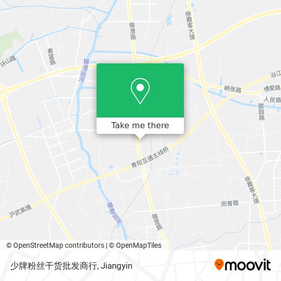 少牌粉丝干货批发商行 map
