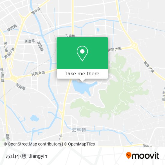 敔山小憩 map