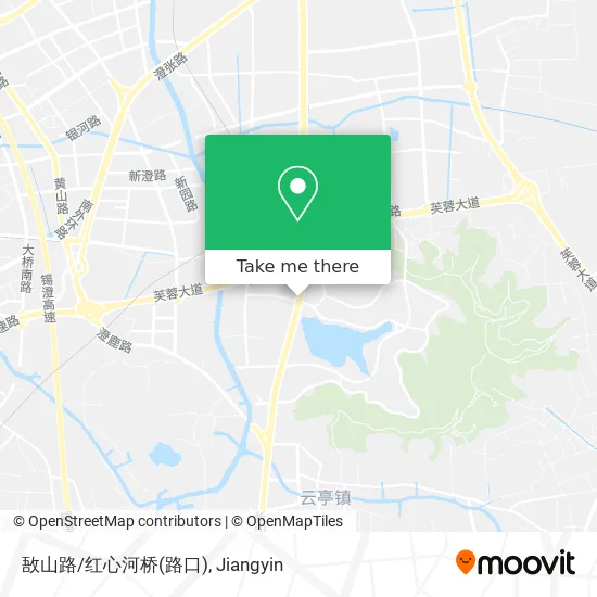 敔山路/红心河桥(路口) map