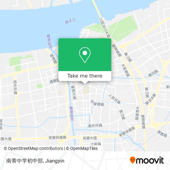 南菁中学初中部 map