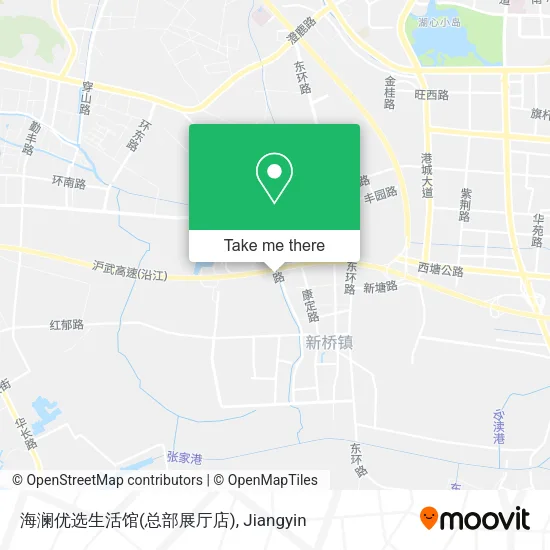 海澜优选生活馆(总部展厅店) map