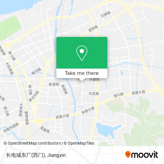 长电城东厂(西门) map