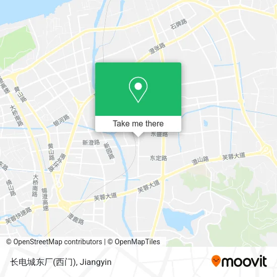 长电城东厂(西门) map