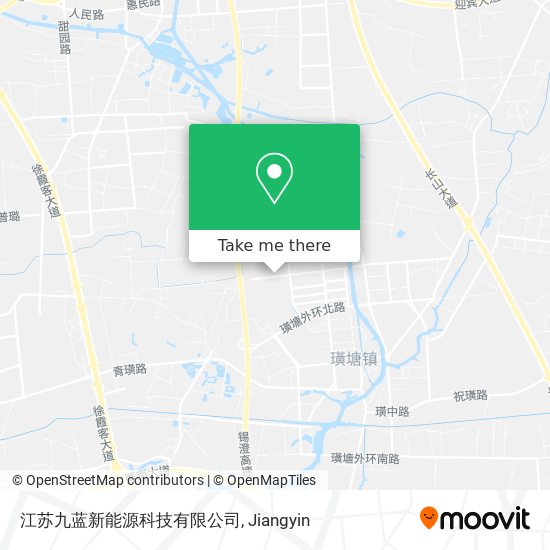 江苏九蓝新能源科技有限公司 map