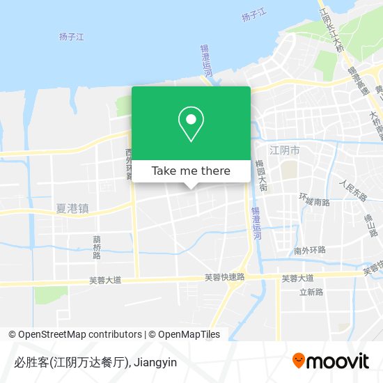 必胜客(江阴万达餐厅) map