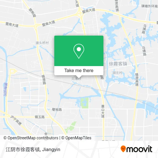 江阴市徐霞客镇 map