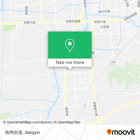南闸街道 map