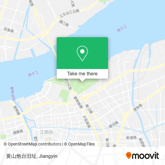黄山炮台旧址 map
