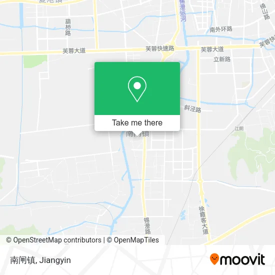 南闸镇 map