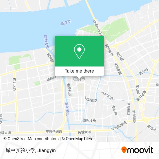 城中实验小学 map