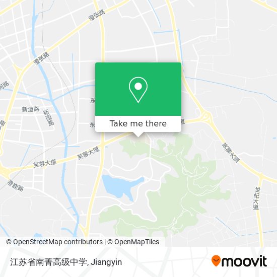 江苏省南菁高级中学 map