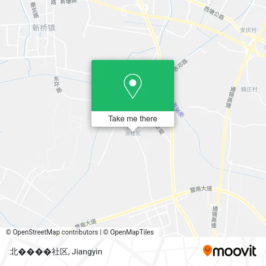 北����社区 map