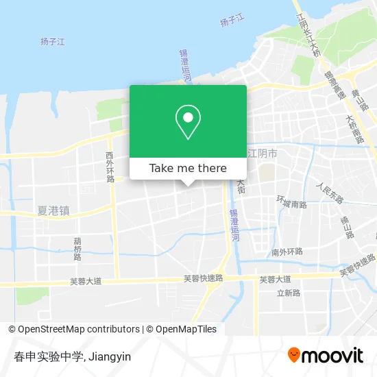 春申实验中学 map