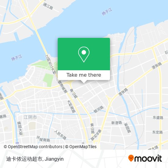 迪卡侬运动超市 map