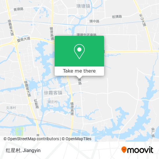 红星村 map