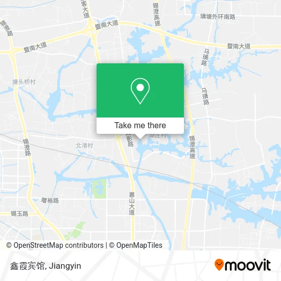鑫霞宾馆 map