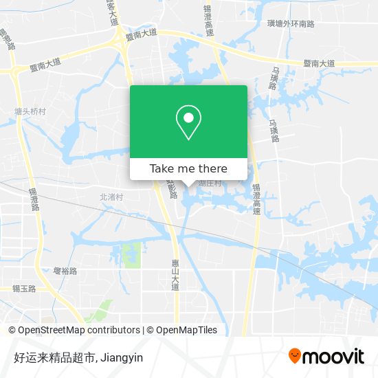 好运来精品超市 map