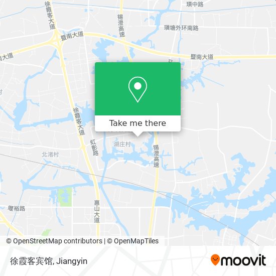 徐霞客宾馆 map