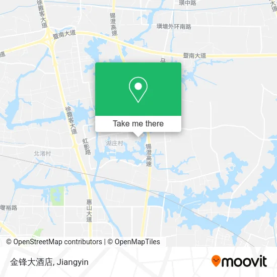 金锋大酒店 map