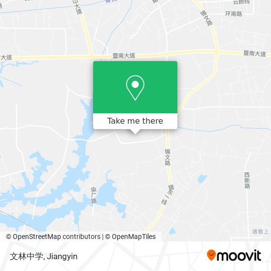 文林中学 map