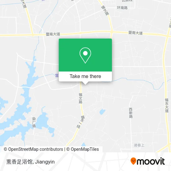 熏香足浴馆 map