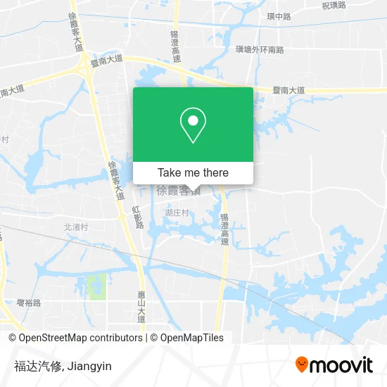 福达汽修 map