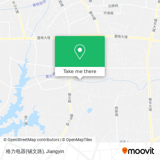 格力电器(锡文路) map