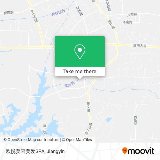 欧悦美容美发SPA map