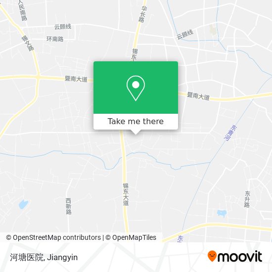河塘医院 map
