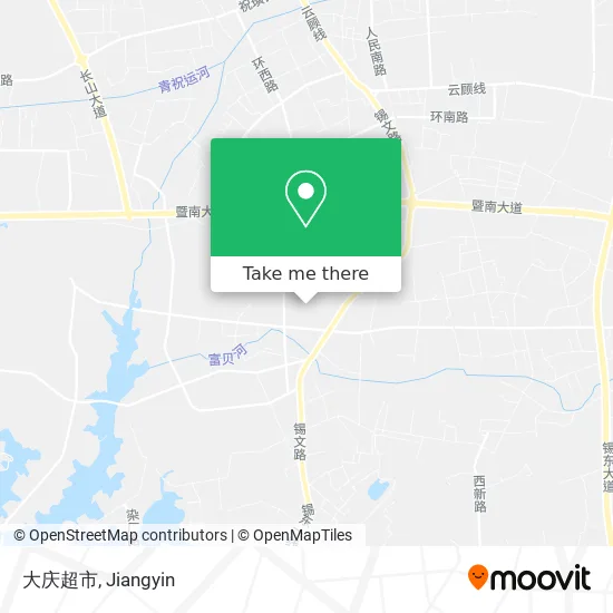 大庆超市 map