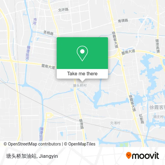 塘头桥加油站 map