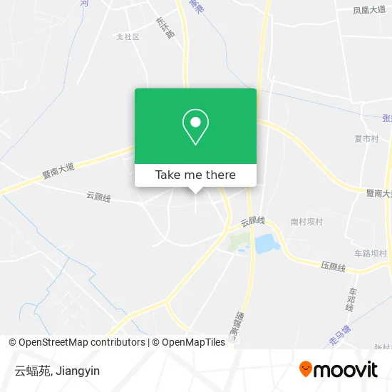云蝠苑 map
