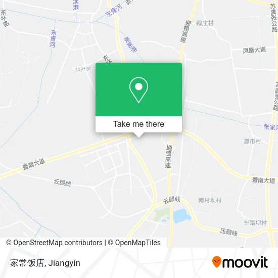 家常饭店 map