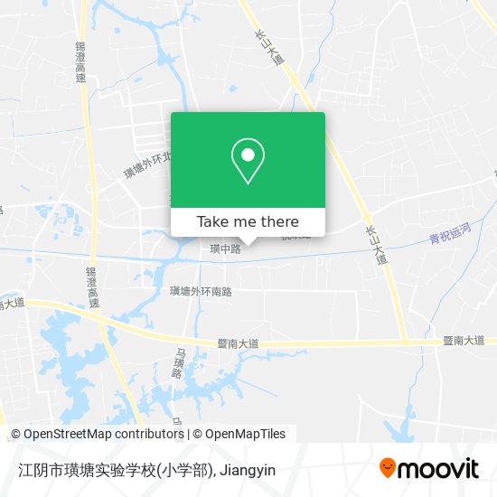 江阴市璜塘实验学校(小学部) map