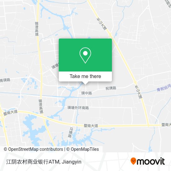 江阴农村商业银行ATM map