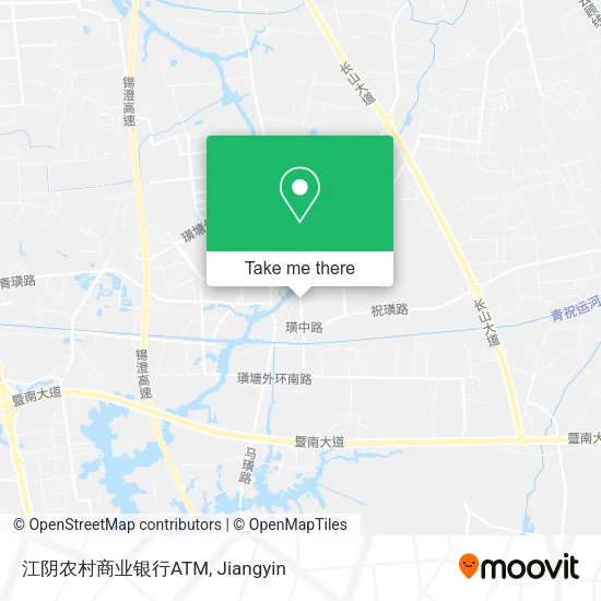 江阴农村商业银行ATM map