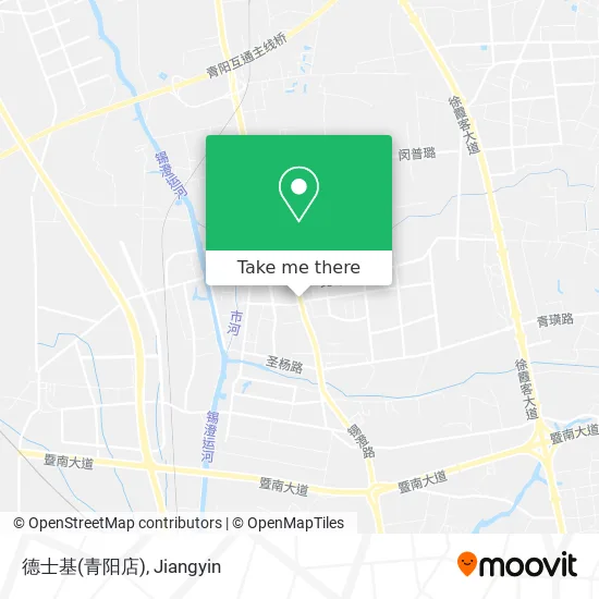 德士基(青阳店) map