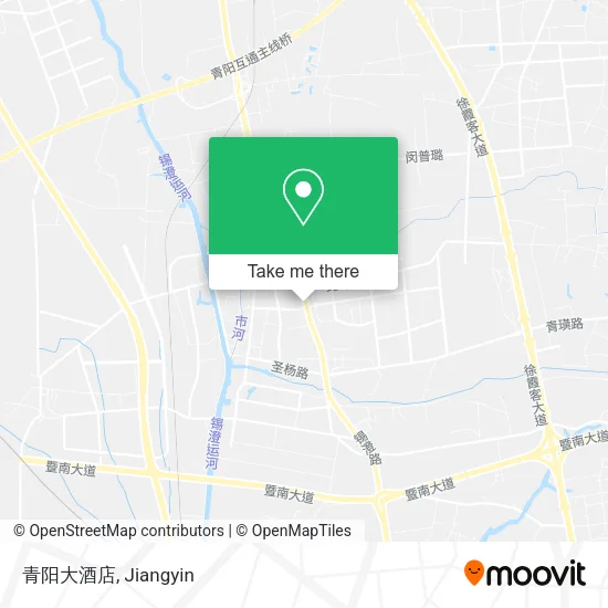 青阳大酒店 map