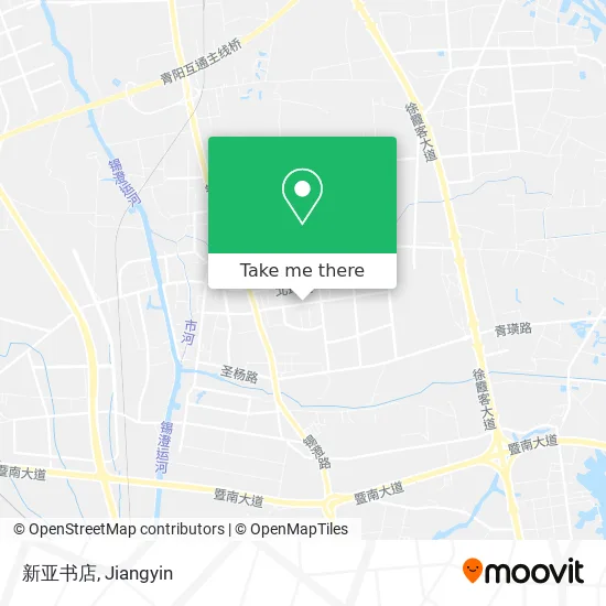 新亚书店 map