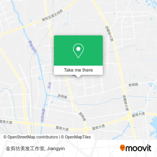 金剪坊美发工作室 map
