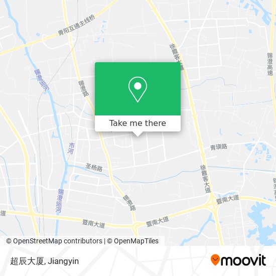 超辰大厦 map