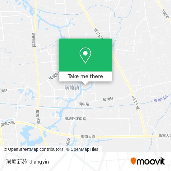 璜塘新苑 map