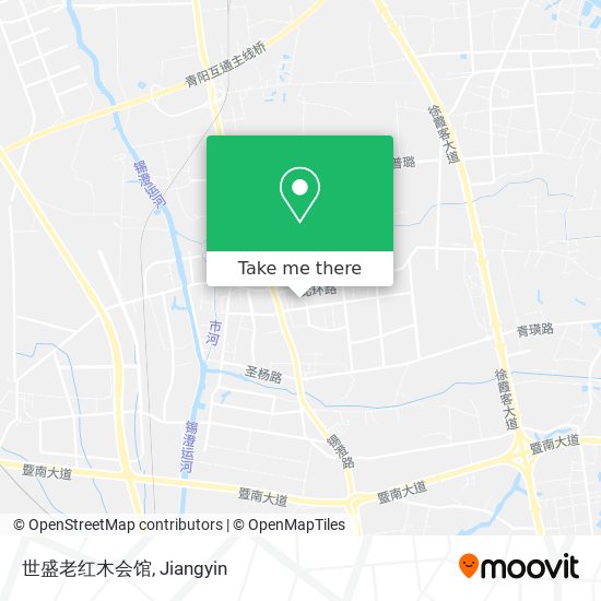世盛老红木会馆 map