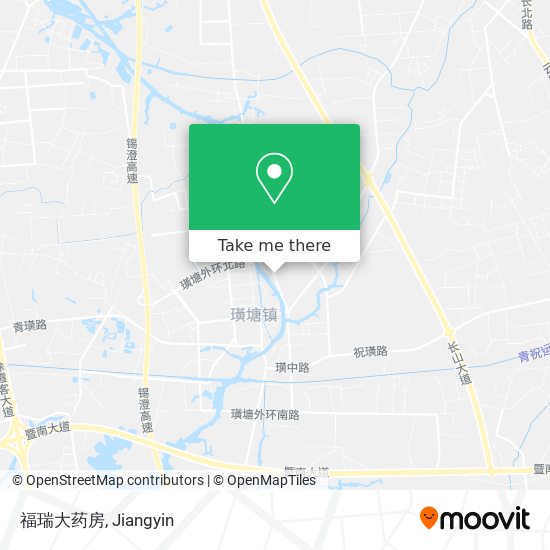 福瑞大药房 map